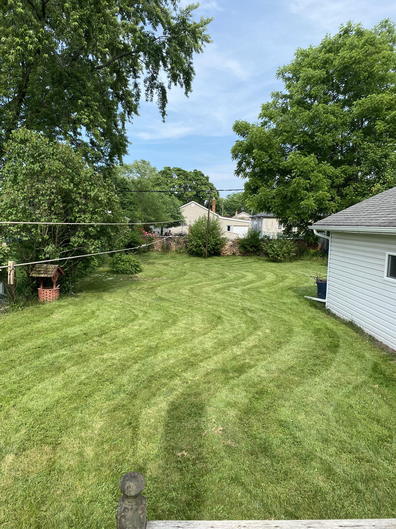 Elegant front entry landscaping
